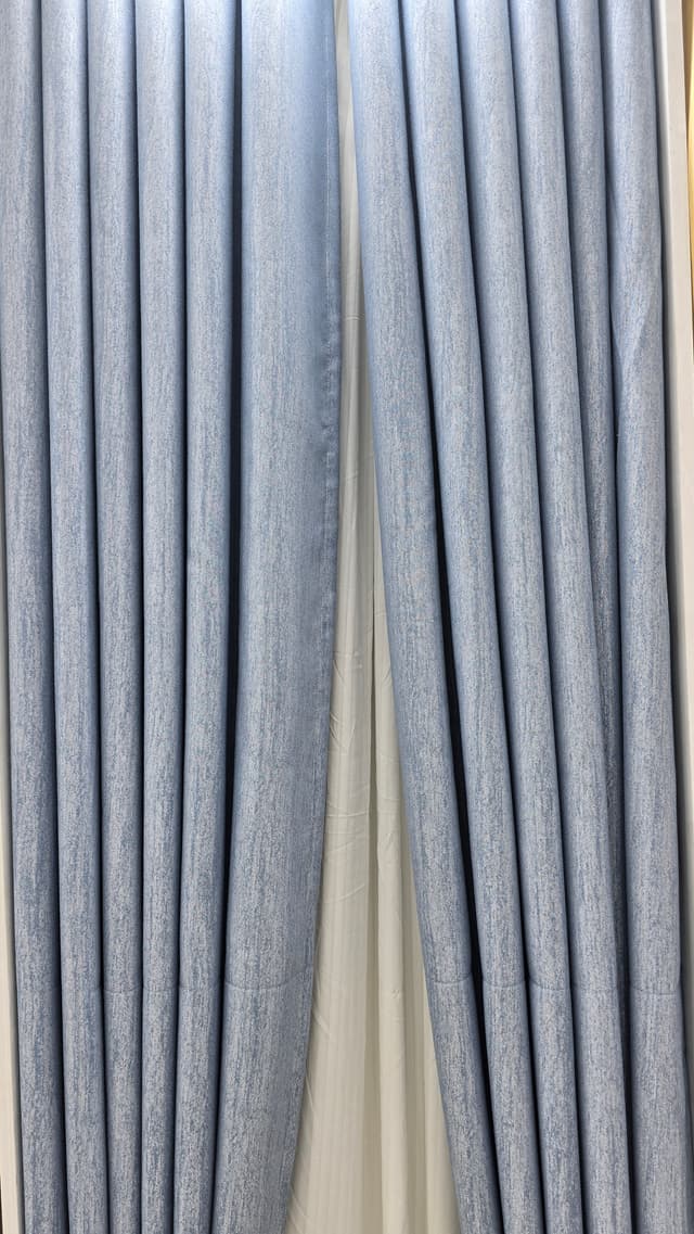 Light Blue Curtain